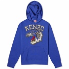 Kenzo Men's Tiger Varsity Slim Popover Hoody in Deep Sea Blue