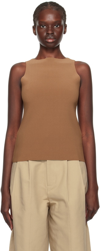 Photo: Birrot SSENSE Exclusive Tan Tank Top