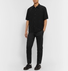 Séfr - Suneham Slim-Fit Jacquard Shirt - Black