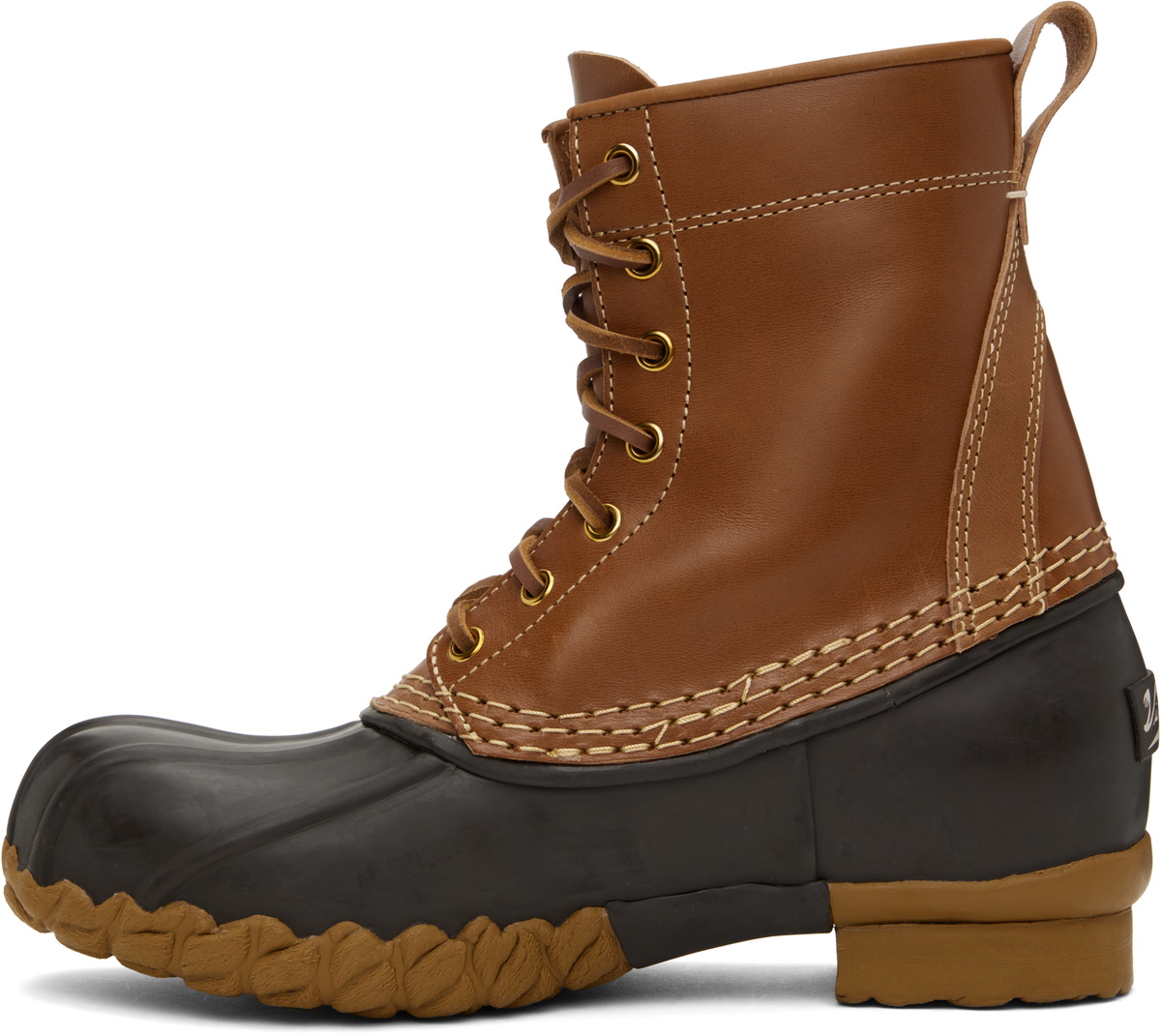 visvim Brown Decoy Duck Mid-Folk Boots Visvim