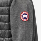 Canada Goose Men's Hybridge Knit Packable Jacket in Iron Grey