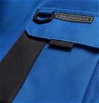 Balenciaga - Oversized Printed Canvas Jacket - Men - Blue