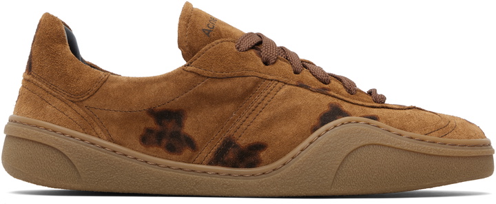 Photo: Acne Studios Brown Lace-Up Sneakers