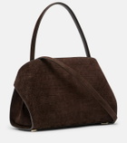 Ferragamo Hug Small suede shoulder bag