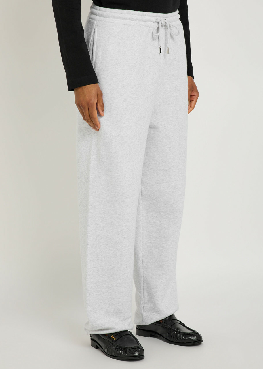 Jacquemus Le Jogging Torneo Cotton Sweatpants Grey