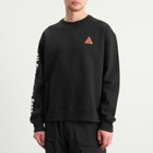 Nike Men's ACG Fleece Crewneck in Black