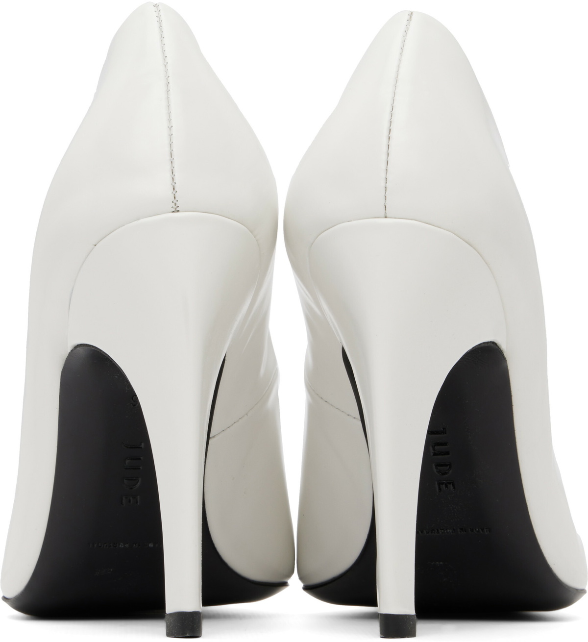 JUDE White Fame Pump Heels
