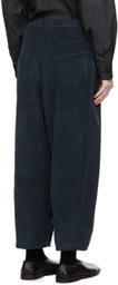 Cordera Navy Baggy Trousers