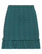 Marant Étoile Womens Mini skirt Deep teal