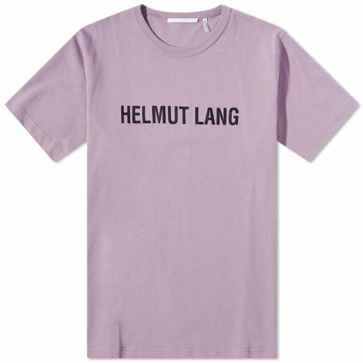 Photo: Helmut Lang Men's Core Logo T-Shirt in Wisteria