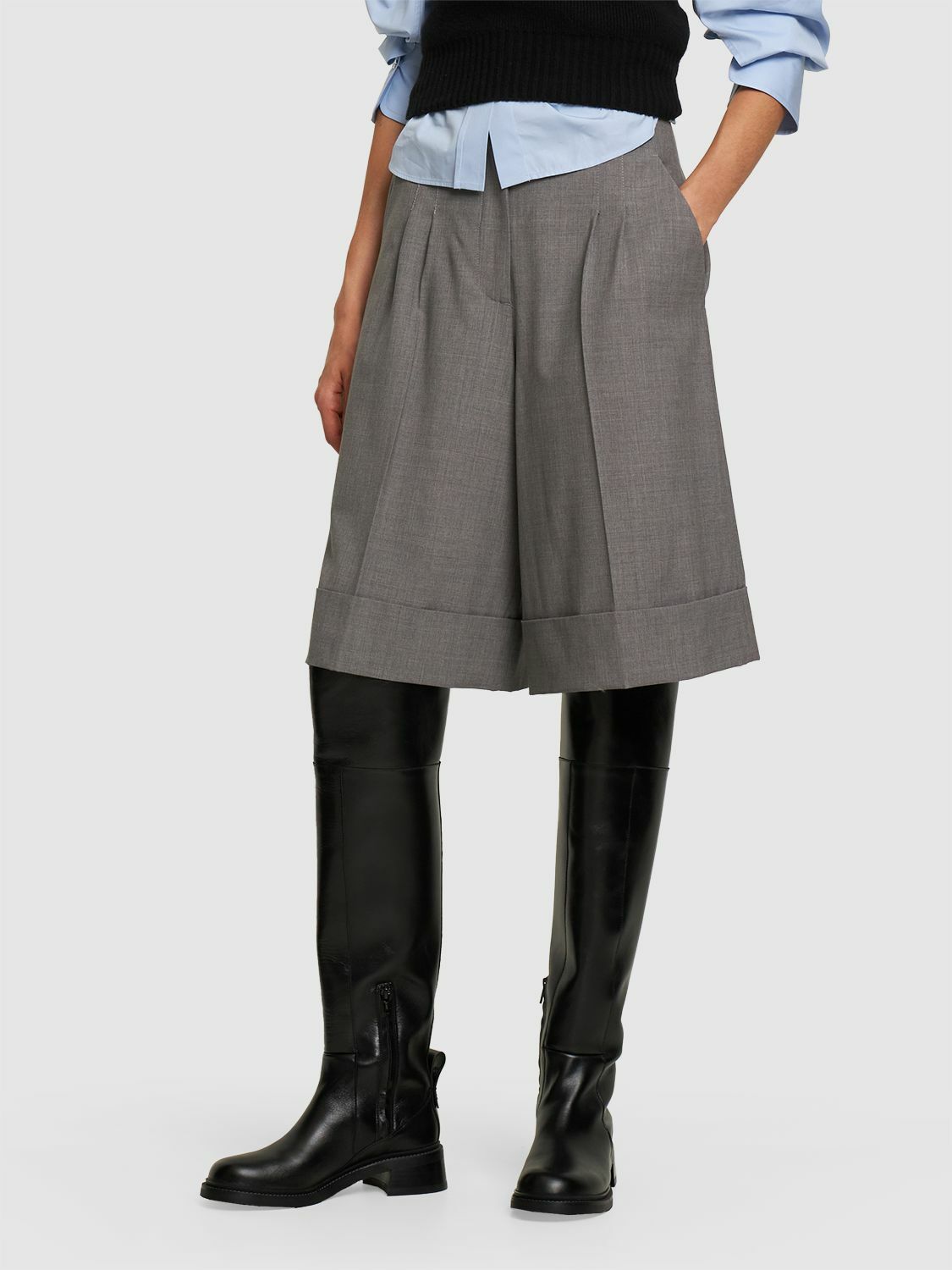 SEE BY CHLOÉ 40mm Bonni Leather Over-the-knee Boots