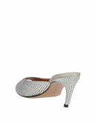 The Attico Womens Sandals in Silver