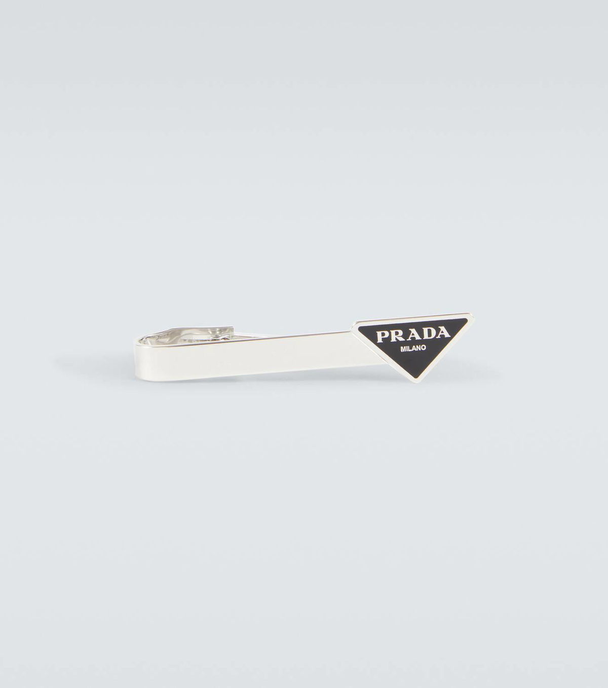 24PF new/PRADA ロゴシルバータイクリップ Tie Clip Silver 24PF new/PRADA ロゴシルバータイクリップ Tie Clip Silver Logo
