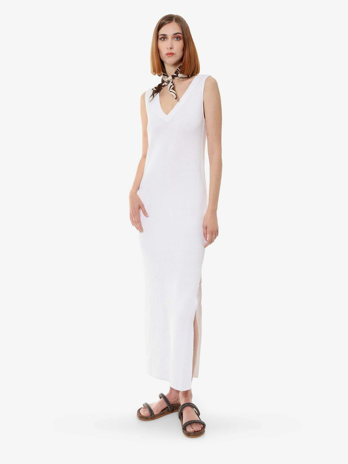 ワンピース Brunello Cucinelli Brunello Cucinelli Dress Brunello Cucinelli Dress White Womens Brunello Cucinelli