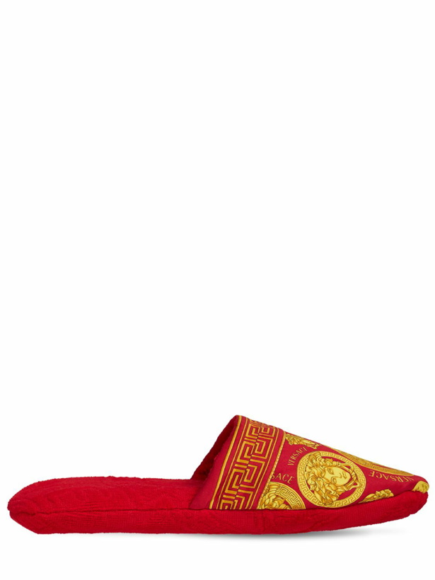 Photo: VERSACE Medusa Amplified Slippers