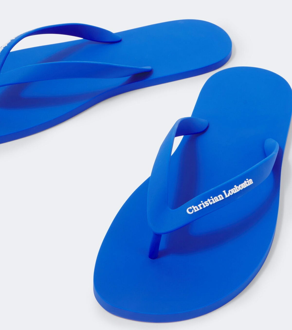 Christian Louboutin Logo thong sandals