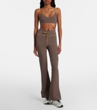 The Upside Houndstooth Florence flared pants