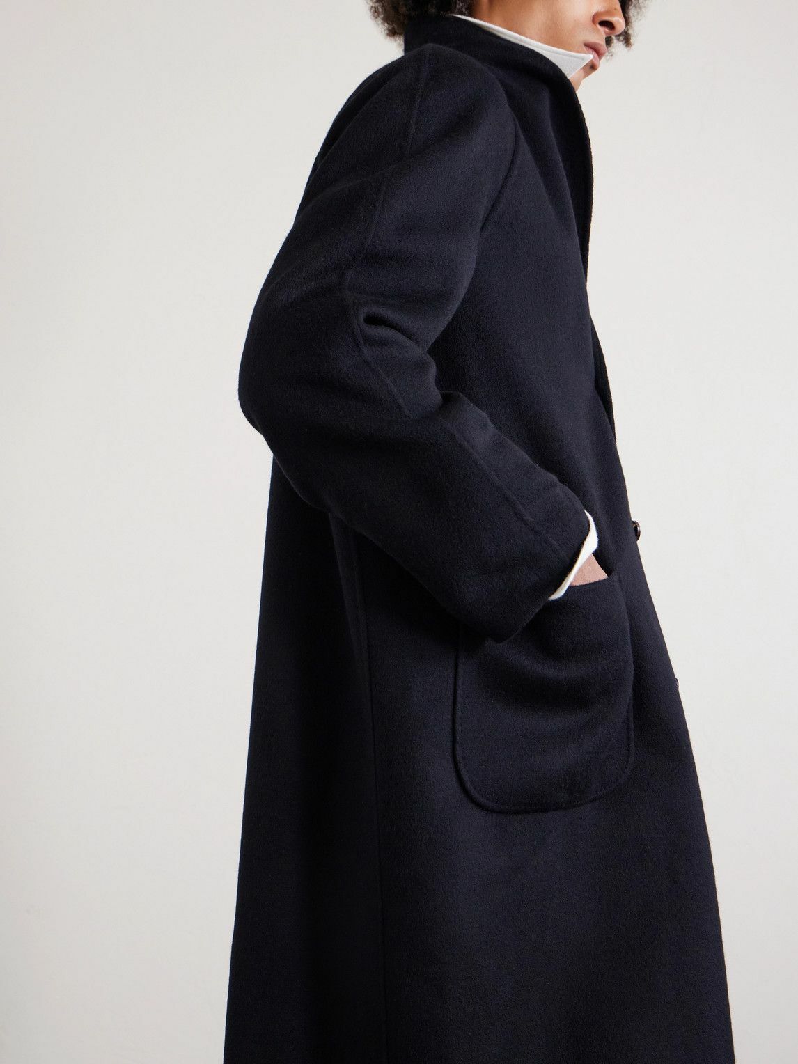 UMIT BENAN - Caan Cashmere Coat - Black