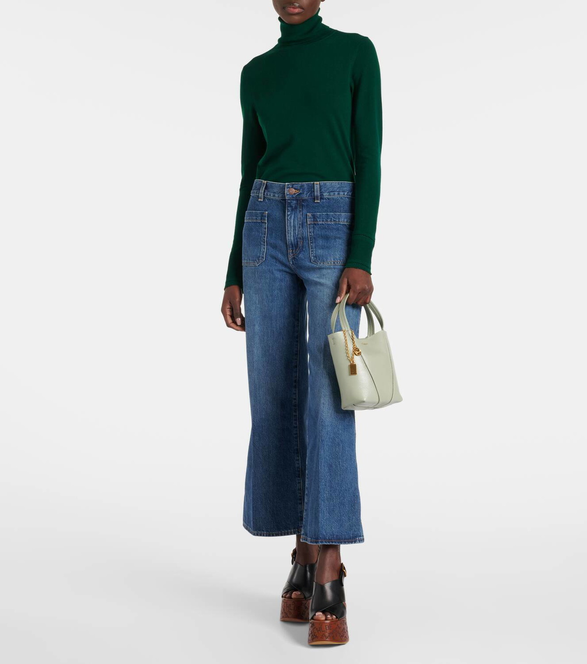 Chloé Chloé Spin Small leather tote bag