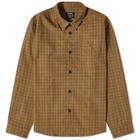 A.P.C. Men's Anthony Check Overshirt in Khaki Check