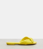 Bottega Veneta Blink Intrecciato leather slides