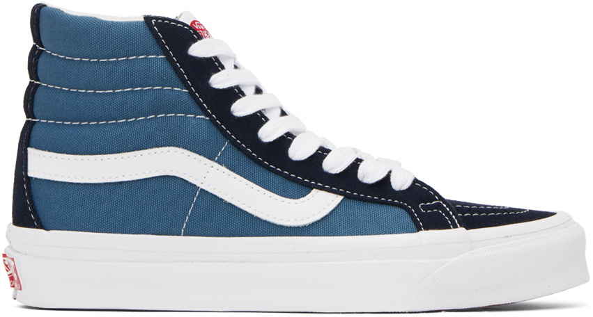 Vans Navy OG Sk8-Hi LX Sneakers Vans