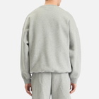 Gucci Men's Embossed Logo Sweatshirt in Grey Melange/Mix