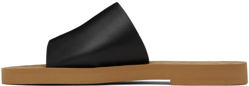 See by Chloé Black Essie Slide Mules