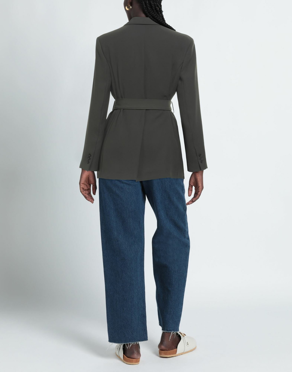 P. a.r. o.s. h. Womens Blazer Military in Green