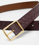 Bottega Veneta Reverso leather belt