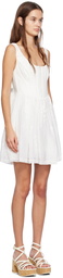 Zimmermann White Alight Minidress