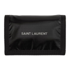 Saint Laurent Black Ripstop Travis Wallet