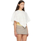Sandy Liang White Soba Cape