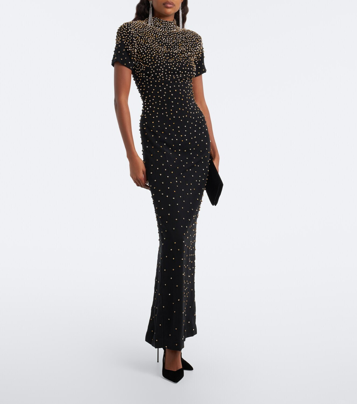 Là Fuori Nyx Constellation Bloom embellished gown