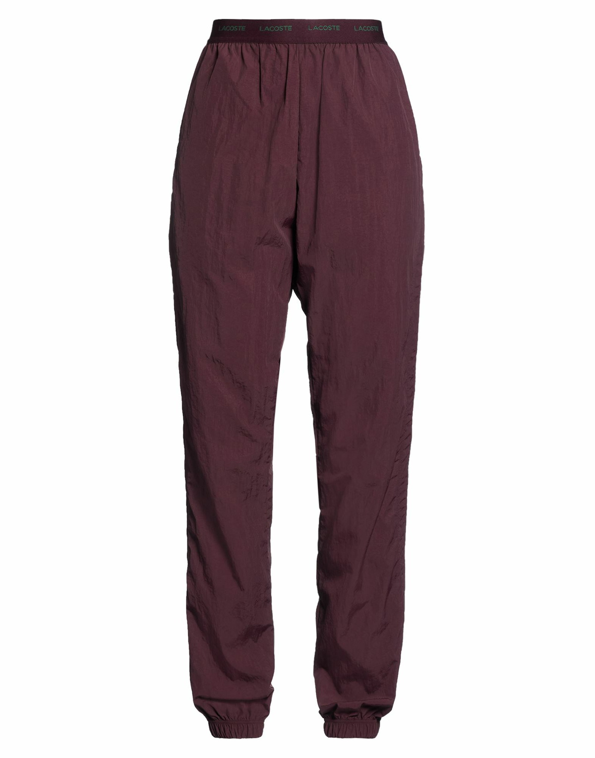 Lacoste Womens Pants Burgundy