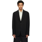 Studio Nicholson Black Denison Linen Blazer