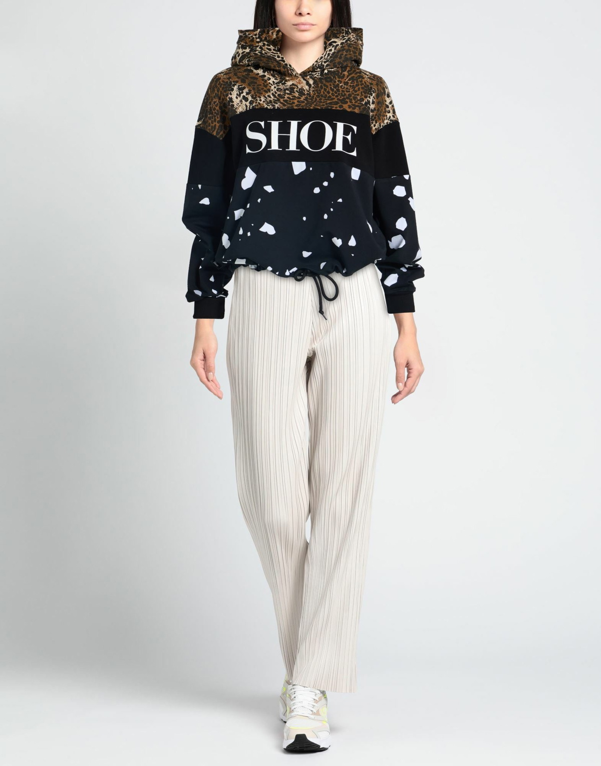 Shoe Womens Sweatshirt in Black