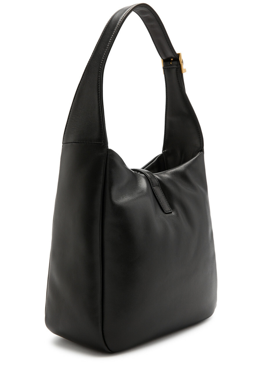 Saint Laurent Le 5 à 7 Padded Leather Hobo bag - Black - One Size