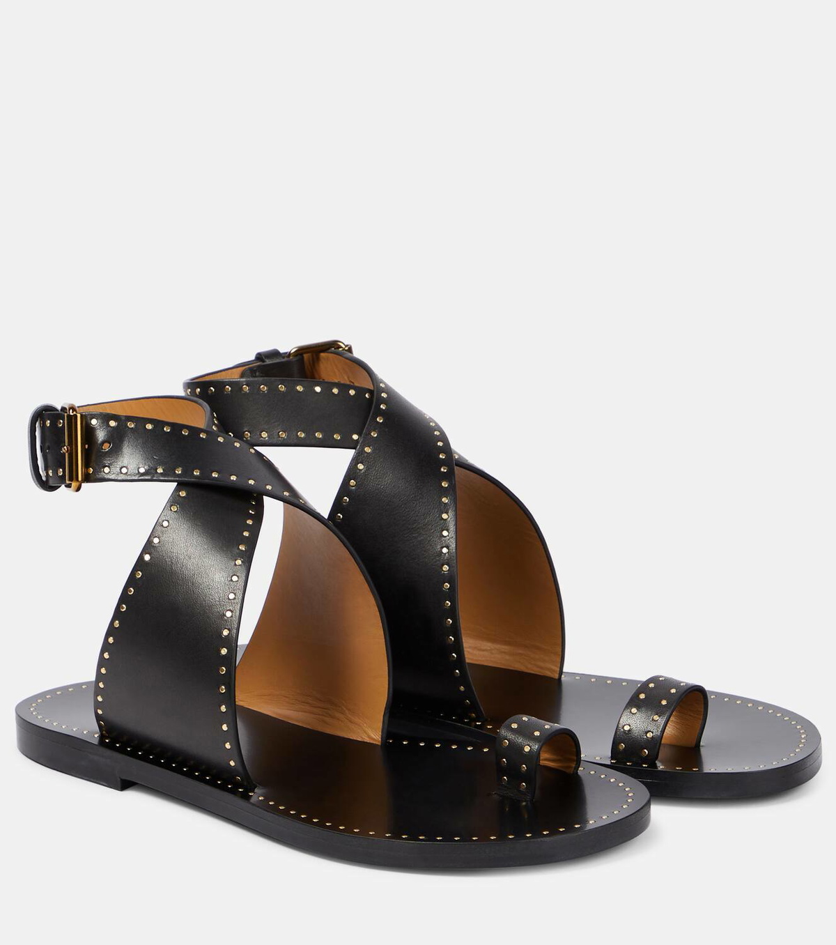 Isabel Marant Jools studded leather sandals Isabel Marant