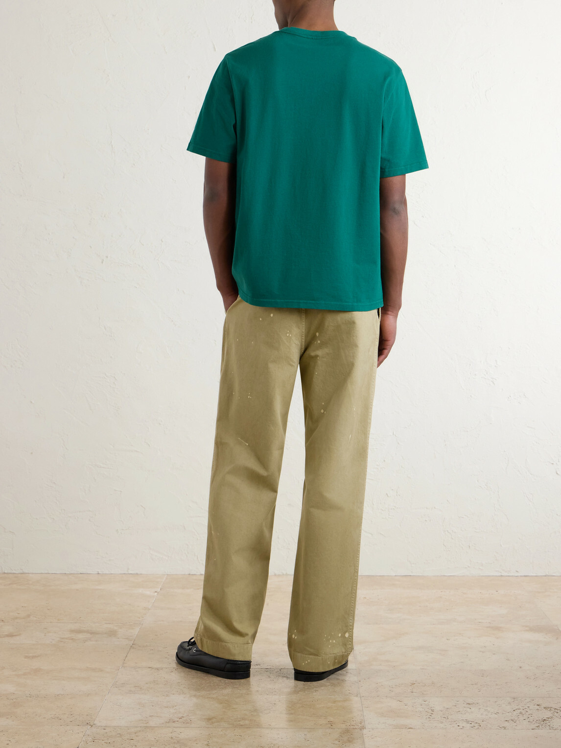 Aimé Leon Dore - Logo-Embroidered Cotton-Jersey T-Shirt - Green
