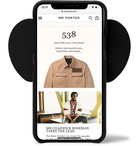 Loewe - Leather iPhone XS Case - Black