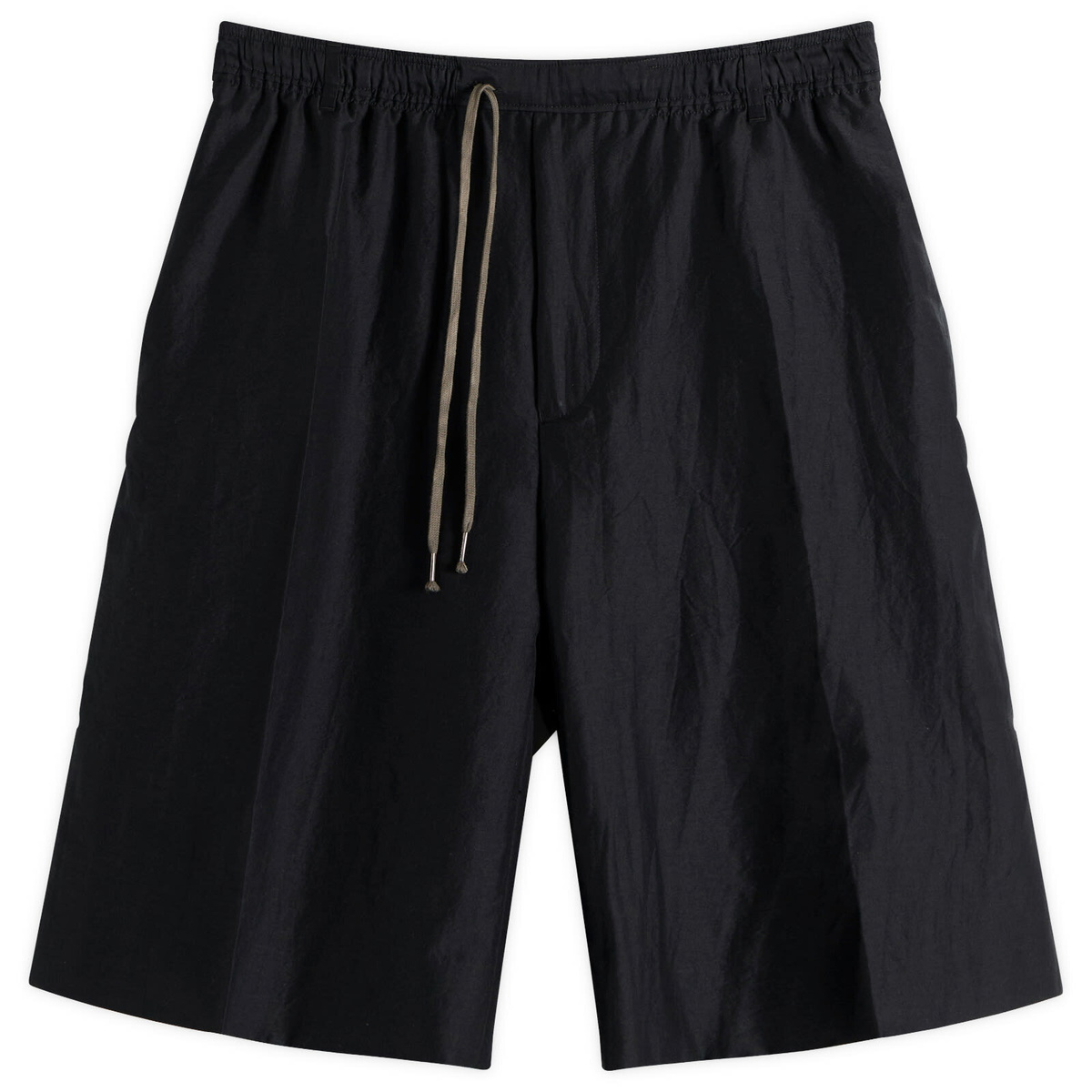 Maison Margiela Women's Drawstring Shorts in Dark Blue