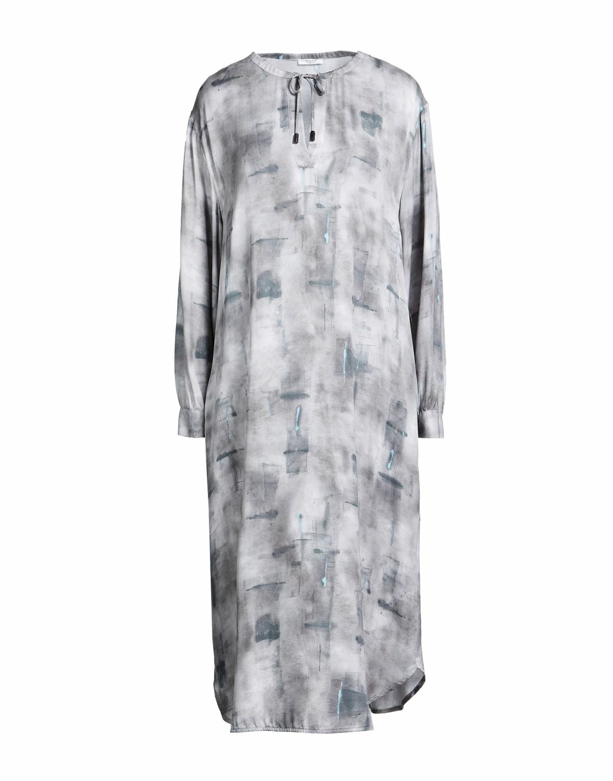 Peserico Womens Midi dress in Grey