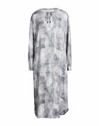 Peserico Womens Midi dress in Grey