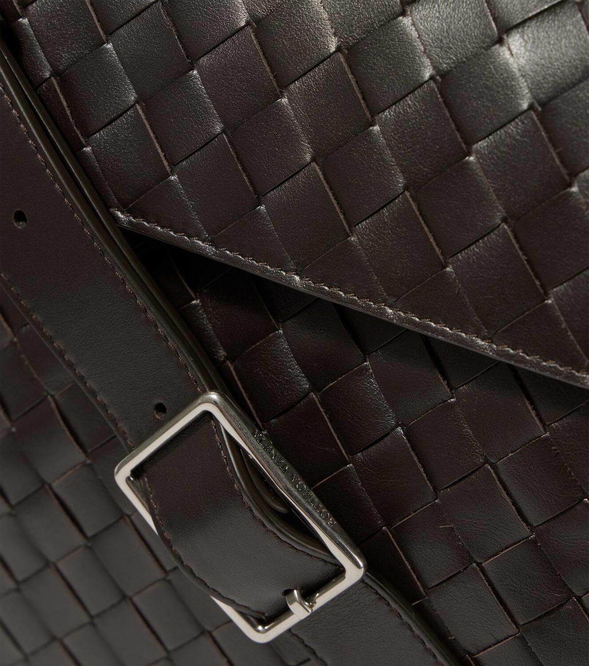 Bottega Veneta Intrecciato leather duffel bag