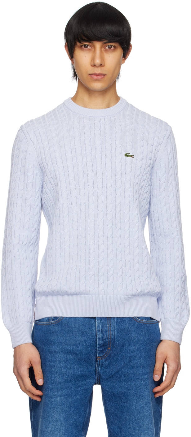 Photo: Lacoste Blue Patch Sweater