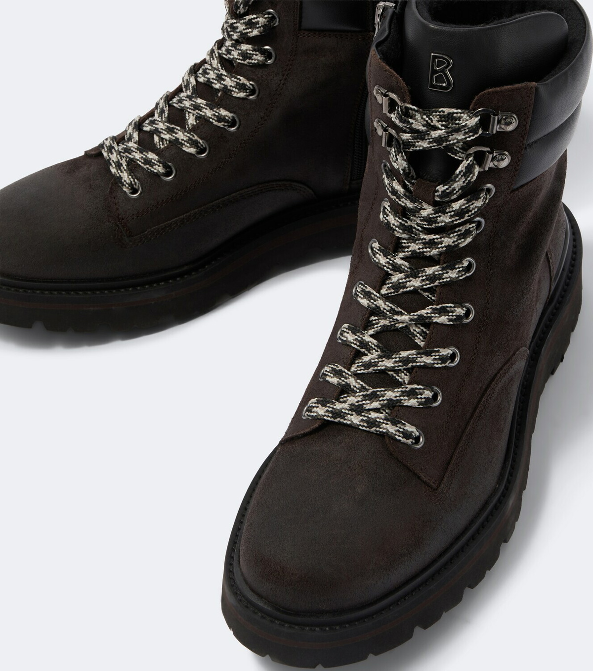 Bogner Seoul suede lace-up boots