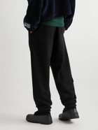 Reese Cooper® - Eagle Tapered Logo-Print Cotton-Jersey Sweatpants - Black