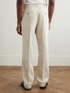 Dunhill - Straight-Leg Stretch-Cotton Twill Chinos - Gray