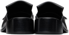 Raf Simons Black Tassel Loafers